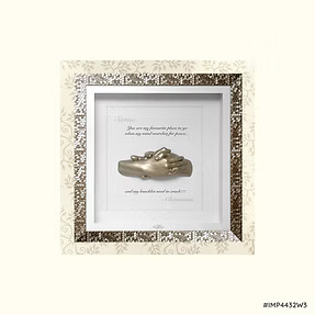 Luxury Wedding & Couple Casting Frame Gold Plated